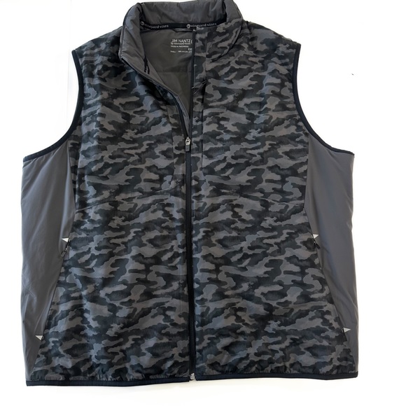 Vineyard Vines Other - Jim Nantz Vineyard Vines Mens XXL Gray Camo Primaloft Vest Jacket Golf